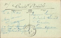 Deauville - der Strand - die Stunde des Bades - CPA