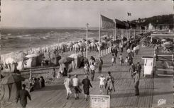 Deauville - Bretter und der Strand - CPA