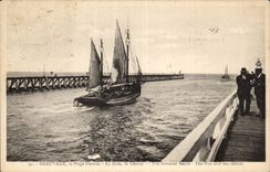 Deauville - Pier - der Kanal - CPA