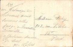 Deauville - gebluhter Strand - im Atrium - Art- DecoKostume - CPA