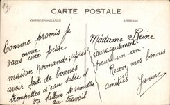 Deauville - gebluhter Strand - Eingang des Normandie-Hotels - Strasse des Verschlusses - CPA