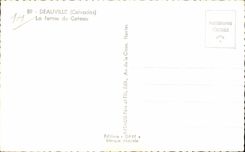 Deauville - der Bauernhof der Steigung - CPA