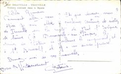 Deauville - Segelnschiffe die in das Bassin zuruckgehen - CPA