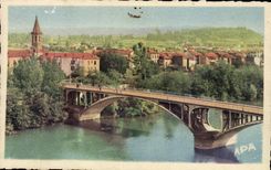 Montauban - the New Bridge - CPA