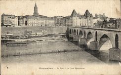 Montauban - the Bridge - CPA