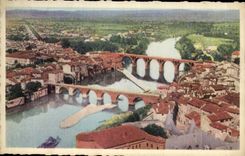 Albi - View auf der alten Stadt - CPA