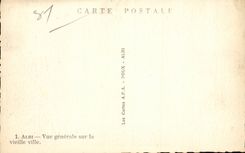 Albi - View auf der alten Stadt - CPA