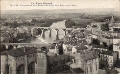 Albi - View auf Palast des Erzbischofs - CPA