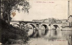 Castres - Oblique Bridge - CPA