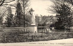 Castres - Garden of the Mall - CPA