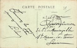 Castres - Garden of Eveche - CPA