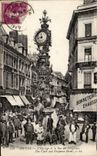 Amiens - the Clock - CPA