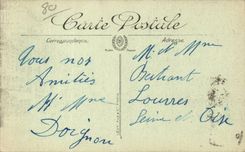 Amiens - the Clock - CPA