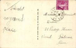 Crotoy - With the Cord - the Beach - to bathe - CPA