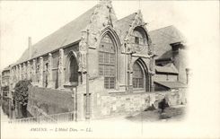 Amiens - the Hotel God - CPA