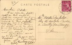 Crotoy - the Beach - CPA