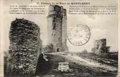 Montlhery - the Plate of the Tower - CPA