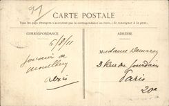 Montlhery - Ruinen des Aufsatzes 1907 - CPA