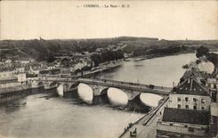 Corbeil - the Bridge - CPA