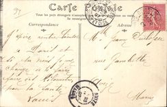 CPA Boissy Light St Large Wood Castle of Prince de Wagram the orangery