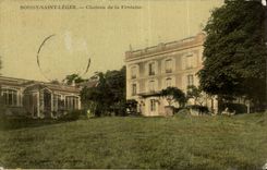 CPA Boissy light St Castle of the fountain