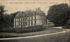 CPA Boissy light St Castle of Piple principal Frontage