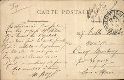 CPA Boissy light St Castle of Piple principal Frontage