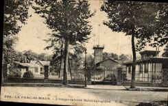 CPA the Park St Maur the observatory metereologic