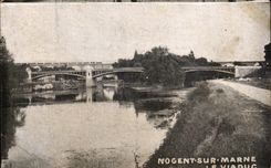 CPA Nogent on the Marne the viaduct