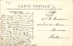 CPA Castle of Vincennes Tower of the queen Duke of Enghien