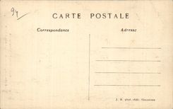 CPA Wood of Vincennes Small brook and gone under wood