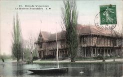 CPA Wood of Vincennes the house forestiere