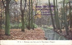 CPA Brook under wood close the Yellow door Nogent