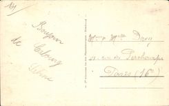 CPA Cabourg Landhauser auf der Verdammung