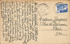 CPA Cabourg das grosse Hotel und die Verdammung