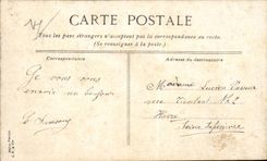 CPA Cabourg der Weg des Strandes