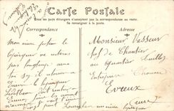 CPA Cabourg der Strand und das grosse Hotel