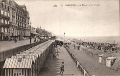 CPA Cabourg die Seite und die Verdammung