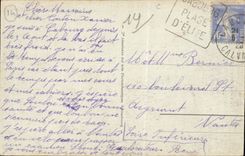 CPA Cabourg die Seite und die Verdammung