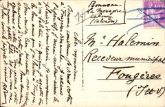 CPA Cabourg der Strand