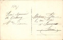 CPA Cabourg das Kasino und das grosse Hotel