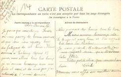 Cabourg CPA auf dem Strand