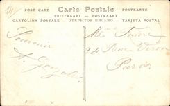 Cabourg CPA der Verdammungsweg und der Strand