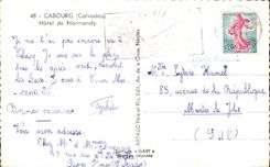 Cabourg CPA Hotel von Normandie