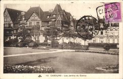 Cabourg CPA Garten des Kasinos