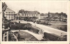 Cabourg CPA Garten des Kasinos