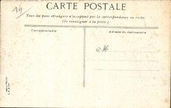 Cabourg CPA der Weg des Strandes