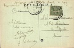 Interior Rodez CPA of the Cathedral Vault of the garden of the olive-trees