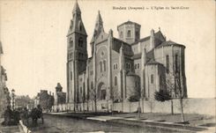 Rodez CPA the church of the Sacring Heart