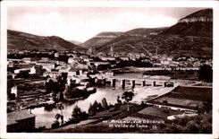 CPA Millau View and valley of the Tarn